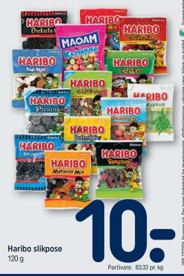 Haribo slikpose