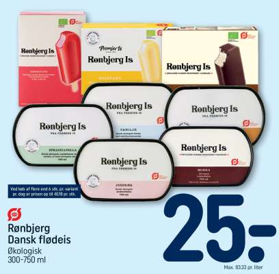 Rønbjerg Dansk flødeis