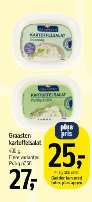 GRAASTEN Kartoffelsalat