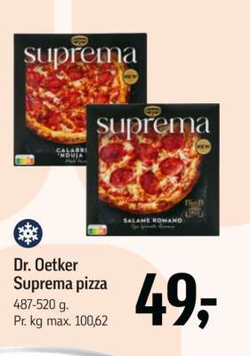 Dr. Oetker Suprema pizza