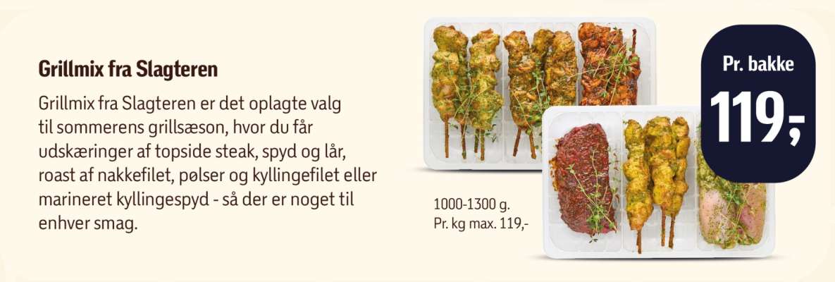 Grillmix fra Slagteren
