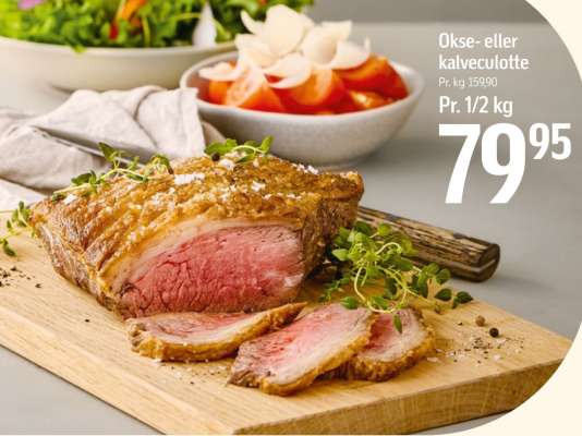 Okse- eller kalveculotte