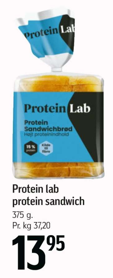 Protein lab protein sandwich
