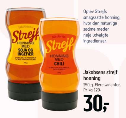 Jakobsens strejf honning