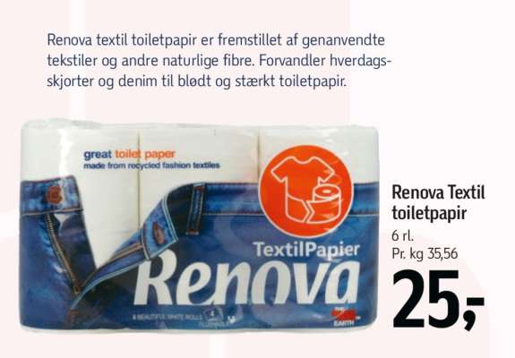 Renova Textil toiletpapir
