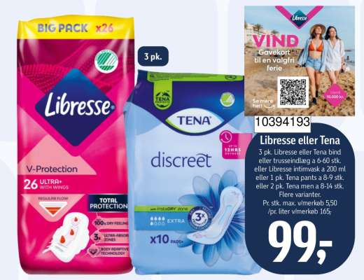 Libresse eller Tena