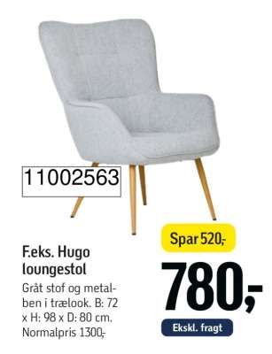 F.eks. Hugo loungestol