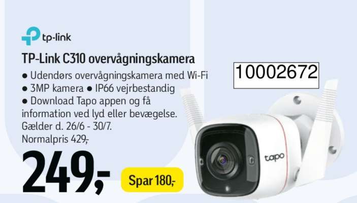 TP-Link C310 overvågningskamera