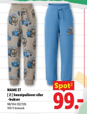 NAME IT Sweatpullover eller bukser