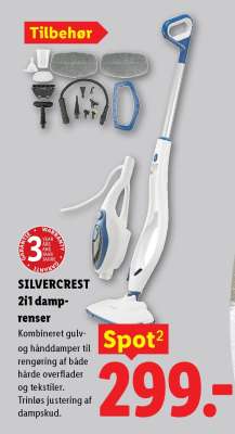 SILVERCREST 2i1 damprenser