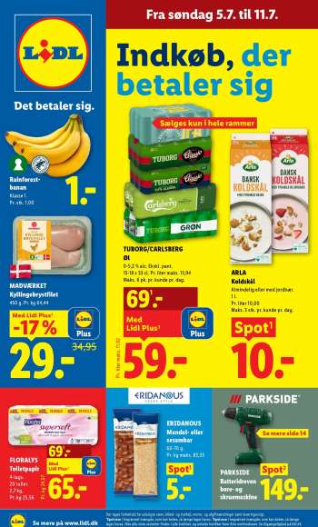 Lidl tilbudsavis  - 5.7.2026 - 11.7.2026.