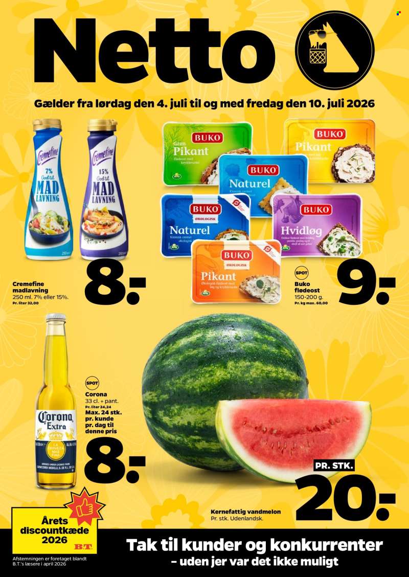 Netto tilbudsavis  - 4.7.2026 - 10.7.2026.