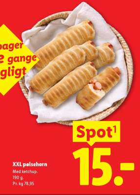 XXL pølsehorn