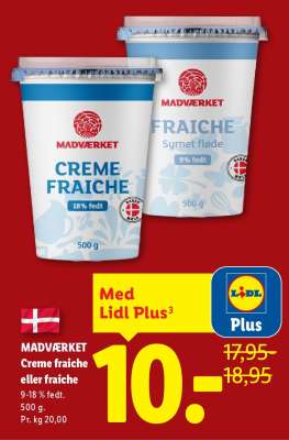 MADVÆRKET Creme fraiche eller fraiche