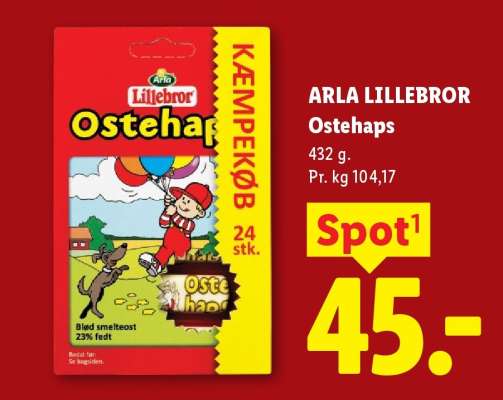 ARLA Lillebror ostehaps