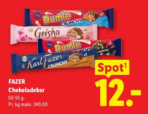 FAZER Chokoladebar