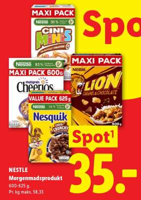 NESTLE Morgenmadsprodukt