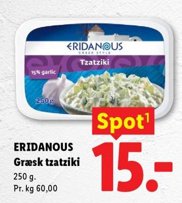 ERIDANOUS Græsk tzatziki