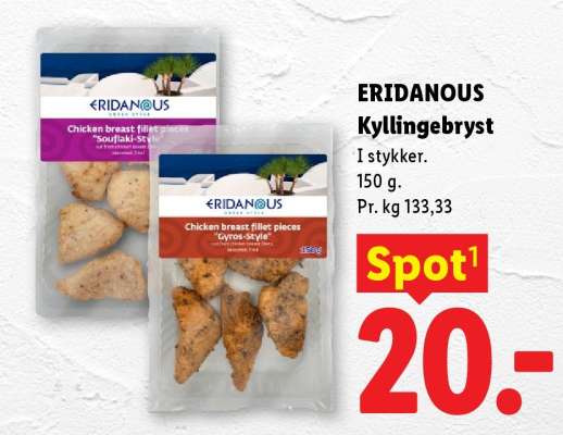 ERIDANOUS Kyllingebryst