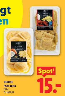 DELUXE Frisk pasta