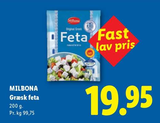 MILBONA Græsk feta