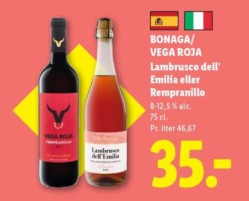 BONAGA/VEGA ROJA