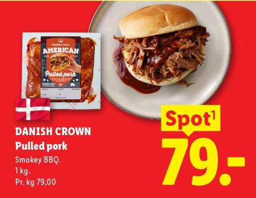 DANISH CROWN Pulled pork