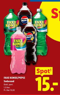 FAXE KONDI/PEPSI Sodavand