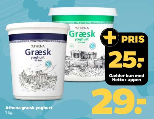 Athena græsk yoghurt