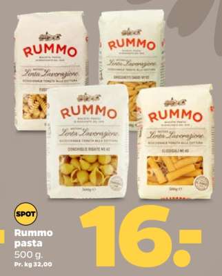 Rummo pasta