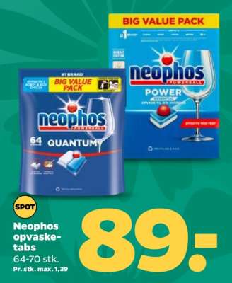 Neophos opvasketabs