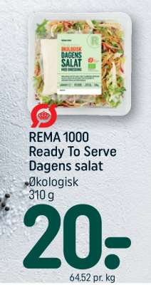 REMA 1000 Ready To Serve Dagens salat