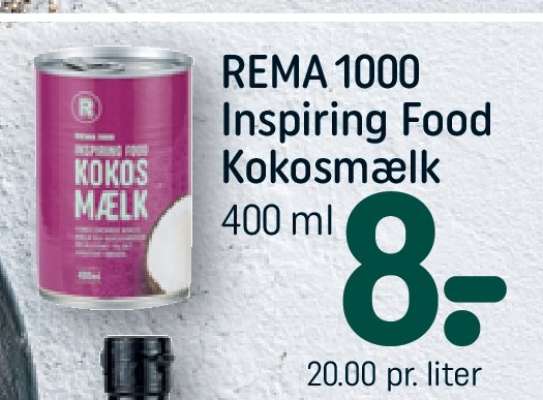 REMA 1000 Inspiring Food Kokosmælk
