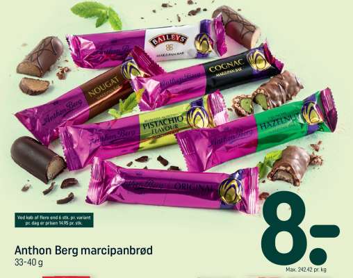 Anthon Berg marcipanbrød