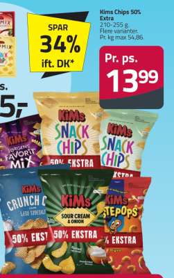 KiMs Chips 50% Extra