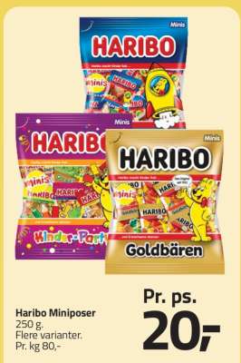 Haribo Miniposer