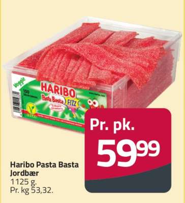 Haribo Pasta Basta Jordbær
