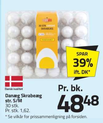 Danaeg Skrabeæg str. S/M