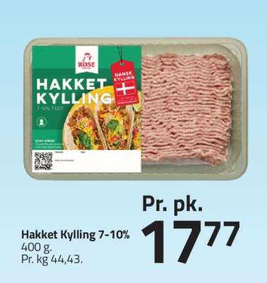 Hakket Kylling 7-10%