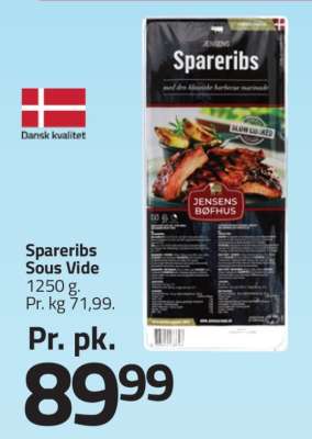 Spareribs Sous Vide