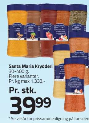 SANTA MARIA Krydderi
