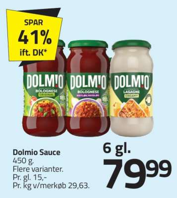 Dolmio Sauce