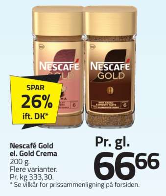 Nescafé Gold el. Gold Crema
