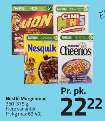 Nestlé morgenmad