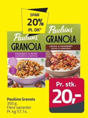 Paulúns Granola