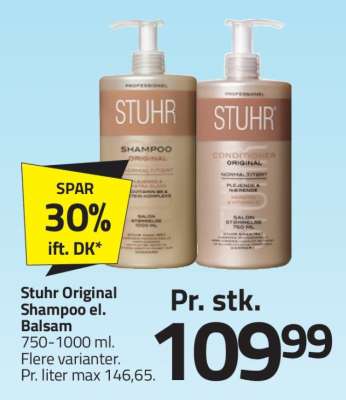 Stuhr Original Shampoo el. Balsam