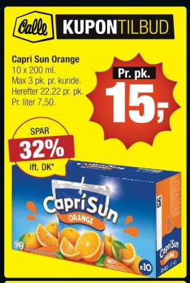 Capri Sun Orange