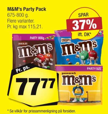 M&M's Party Pack