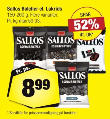 Sallos Bolcher el. Lakrids