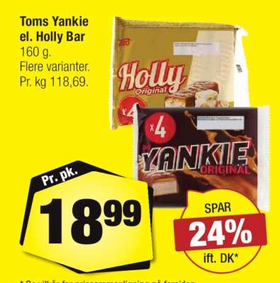 Toms Yankie el. Holly Bar